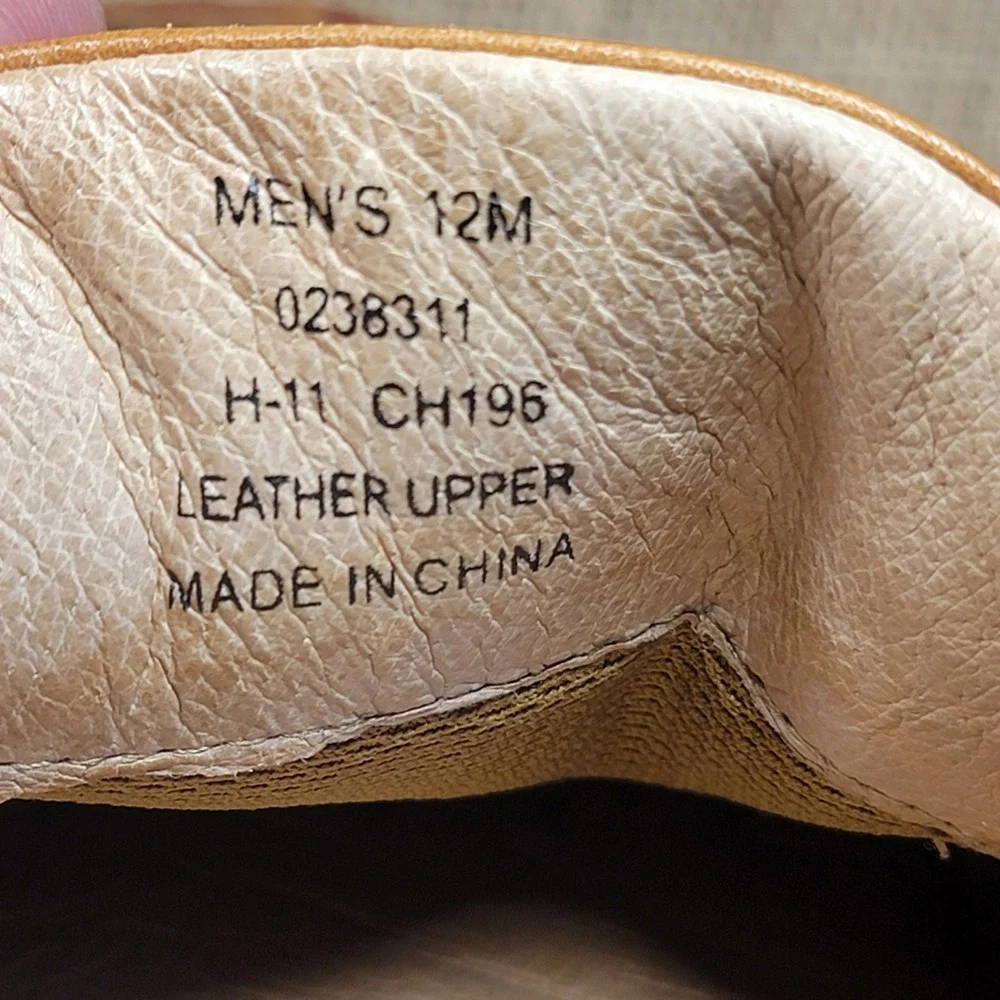 Sperry Top-Sider Brown Leather Driving Loafers Moc Toe Slip On Casual Men's 12M